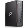 Fujitsu Esprimo, Mini Pc Computer Fisso Desktop Intel i5-7500T, Ram 8GB DDR4, SSD 256GB, DVI + DP, Win, Pronto all'uso con Chiavetta Wi-Fi (Ricondizionato)