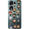 LA CASA DE LAS CARCASAS Custodia compatibile con Honor 90 Ufficiale di Harry Potter Personaggi Icone per proteggere il tuo cellulare. Custodia in silicone trasparente flessibile con licenza ufficiale di Harry Potter