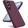 Oududianzi - Cover per Samsung Galaxy S26 Ultra 5G Silicone, Bordeaux