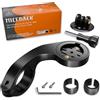 NICEDACK Supporto per Bicicletta Compatibile con Garmin Edge 500 510 520 530 540 130 130 Plus 25 20 800 810 820 830 840 1000 1030 1030 Plus 1040 Edge Explore 2 con Supporto per Action Camera