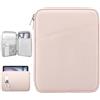 Dadanism 13 Pollici Custodia Protettiva Borsa Tablet Compatibile con iPad PRO 13" M4 2024, iPad Air 13" M3 M2, iPad PRO 12,9", Galaxy Tab S10+ Plus/S9 Fe+/S9+ Plus 12,4", Tab P12 12,7", Rosa