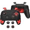 playvital Custodia in Silicone per Nintendo Switch 2 PRO Controller, Cover Protettiva con Copri Levette Analogiche, Tasti Posteriori e Adesivi, Accessori Carini, Serie Imp Gotico-Nero
