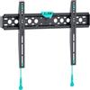 ONKRON Supporto TV Parete Fisso 43-85 pollici, Carico 68,2 kg, Staffa TV con VESA 75x75-600x400 mm, Porta Televisore a Muro Profilo Sottile, Supporto Televisore da Parete Universale, Nero FM6-B