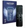 savvies 6 Pezzi Pellicola Protettiva per Apple Remote Control Apple TV 4 Protezione Schermo Trasparente
