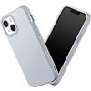 RhinoShield Case Compatible with [iPhone 13 mini] | SolidSuit - Shock Absorbent Slim Design Protective Cover with Premium Matte Finish 3.5M/11ft Drop Protection Changeable Camera Rings - Ash Grey