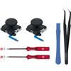Wigearss 3D Sostituzione Joystick Analogico, Analog Stick e Kit di Strumenti di Riparazione per Nintendo Switch/Switch OLED Joy-con Controller/Switch Lite Controller