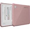 TUDIA SKN Compatibile con custodia Kobo Libra Colour (2024) Cover 7" - [Angoli rinforzati] Antiurto Sottile Anti-ingiallimento Retro Trasparente Aderente Paraurti in TPU (Glitter Rosa)