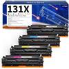 Skydo 131X Toner Compatibili per HP 131A CF210A 131X CF210X CF211X CF213X CF212X per Laserjet Pro 200 Color MFP M276n M276nw M251n M251nw CP1515n CM1415fnw MF8280Cw(Nero Ciano Magenta Giallo, 4-Pack)