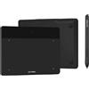 XP-PEN Deco Fun XS - Tablet grafico da disegno, dimensioni 4 x 3 pollici, ideale per firma elettronica e istruzione remota, colore: nero classico