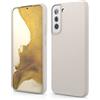 elago Silicone Liquido Custodia Cover Compatibile con Samsung Galaxy S22+ Plus 5G Case (6.6"), Silicone Premium, Protezione Completa - 3 Strati Antiurto, Fodera Microfibra Antigraffio (Beige)
