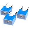 AUPROTEC PAL B Fusibile blocco maschio OTO BT fusibili giapponesi selezione: 100A Ampere blu, 3 pezzi