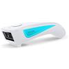 NETUM Mini scanner di codici a barre QR, 3 in 1 Bluetooth portatile tascabile piccolo lettore di codici a barre 1D 2D automatico veloce, scansione precisa per POS C850 bianco