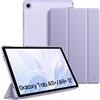 FINTIE Custodia per Samsung Galaxy Tab A11+ Plus 11" 2025 / Tab A9+ Plus 11 Pollici 2023, Sottile Leggero Case Posteriore Opaca Traslucida Cover, Lilla Viola