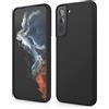 elago Silicone Liquido Custodia Cover Compatibile con Samsung Galaxy S22+ Plus 5G Case (6.6"), Silicone Premium, Protezione Completa - 3 Strati Antiurto, Fodera Microfibra Antigraffio (Nero)
