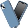 RhinoShield Case Compatible with [iPhone 13 mini] | SolidSuit - Shock Absorbent Slim Design Protective Cover with Premium Matte Finish 3.5M / 11ft Drop Protection - Tide Blue