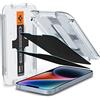 Spigen Glas.tR EZ Fit Vetro Temperato compatibile con iPhone 14 Plus, iPhone 13 Pro Max, 2 Pezzi, Anti-Spia, Protezione della Privacy, Durezza 9H Pellicola prottetiva