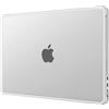 MOSISO Custodia Compatibile con MacBook Air 13 Cover M5 2026 M4 M3 M2 2025-2022 A3449 A3240 A3113 A2681, Anti-crepa con Angoli e Bordo Morbido TPU Case per MacBook Air 13,6'' Cover, Traslucido