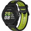 iGPSPORT VeRun Orologio Sportivo Ultra Leggero, Schermo AMOLED da 1,32 Pollici, Orologio Running con GPS Dual-Band, Navigazione Offline Supportata, Autonomia Ultra Lunga fino a 14 Giorni, Nero
