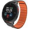 August Audar E2 Monitor Salute Smartwatch, Bracciale Salvavita Anziani per Cadut e SOS GPS Allarme, 24/7 Battito,Pressione,SpO2,Temperatura, Report Benessere IA, Dati Tramite Piattaforma Cloud IoT,Senza App