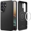Spigen Cover per Samsung Galaxy S26 Ultra, Liquid Air MagFit, Compatibile con MagSafe - Nero Opaco