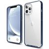 elago Ibrido Clear Custodia Cover Compatibile con iPhone 12 PRO Max Solo (6.7"), Anti-Ingiallimento Hard PC Retro, Paraurti Flessibile Cover Antiurto (Blu Pacifico)