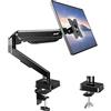 acer Supporto Monitor Schermi Gas, Braccio Regolabile per Schermi da 17"-34",Fino 2-9 kg, Rotazione a 360°, Inclinazione e Altezza Gas Regolabili, Gestione dei Cavi, VESA 75/100 mm