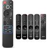 Loutoc per LG - Telecomando Magic TV, Telecomando vocale sostitutivo per Smart TV LG NanoCell OLED EVO QNED QLED UHD, compatibile con MR21、MR22、MR23、MR24、MR25