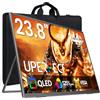 UPERFECT 24" 144Hz QLED Monitor Portatile, 2000:1, 125% sRGB, 400 Nits, Full HD 1080P, con HDMI e USB-C per laptop, Console di Gioco, Smartphone e mini PC, Secondo Schermo Esterno per Gaming e Lavoro