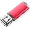 KOOTION Chiavetta USB 32 GB USB 2.0 Pennetta USB 32 GB Piccolo e Leggero Pen Drive 32 GB 5 Pack Chiavetta 32GB Rosso Penne 32GB Con indicatore LED Para Ordenador/TV/Coche/Player, ect
