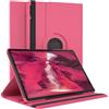EAZY CASE - Custodia per Galaxy Tab S10 Plus tablet Cover protettiva Smart Cover Supporto rotante Astuccio pieghevole 360° girevole con funzione stand Similpelle Rosa