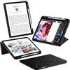 CACOE Custodia Cover Compatibile con iPad 11a Generazione (A16) 11" (2025) / iPad 10a Generazione 10.9" (2022) (A2757/A2777), con K Fold Supporto Pieghevole, Nero