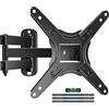 Suptek Supporto da parete per TV da 13 a 42 pollici, girevole, orientabile e inclinabile,con bracci articolati estesi per TV fino a 20 kg, Max VESA 200 x 200 mm, MA1345