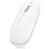 OMOTON Mouse Bluetooth per Mac OS, Wireless, Compatibile con MacBook air/pro, iMac, ipad, Computer, Laptop, PC, Notebook, Windows, Linux e Android (Bianco)