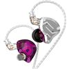 Yinyoo KZ ZS10 Pro Auricolari con Filo, Cuffie Cablate HIFI con Cavo 2 Pin 3,5mm OFC e Copertura Metallica,IEM Ibridi 1DD+4BA HiFi Cuffie per Musicisti