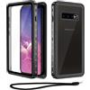 Beeasy Cover per Samsung S10 Plus Impermeabile IP68, 360 Militare Antiurto Indistruttibile Resistente Doppia Rugged Protezione Custodia, Ermetica Antipolvere Subacquea Waterproof Case, 6,4"