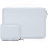 MOSISO 13,3 pollici Custodia Laptop, 13-13,3 pollici Borsa PC Compatibile con MacBook Air/Pro 13/Pro 14 M5 M4 M3 M2 M1, HP Dell Lenovo, Neoprene Borse Computer con Custodia Piccola, Bambino Blu