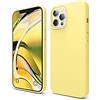 elago Silicone Liquido Custodia Cover Compatibile con iPhone 12 PRO Max Case (6.7"), Silicone Liquido Premium, Protezione Full Body : Case Antiurto 3 Strati (Giallo)