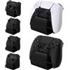 playvital 2 Supporto Metallo per ps5/Edge Controller, Porta Joystick per ps4, Stand-AL Base Universale da Tavolo per Xbox Series/One X S, per Nintendo Switch 1/2 Pro Joypad, Nero