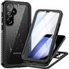 Focusor Cover per Samsung S23 FE, Impermeabile Antiurto [Protezione Schermo] IP68 Waterproof 360° Full Body Antipolvere Rugged Militare Subacquea Integrata Custodia per Samsung Galaxy S23 FE - Nero