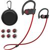 NUASI Cuffie Bluetooth Sport, Auricolari Bluetooth in Ear, Cuffie Sportive Bluetooth 5.3, Bassi Profondi HD Stereo, Impermeabile IPX7, Cuffie Bluetooth in Ear per Correre Fitness Viaggio Alpinismo
