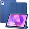 FINTIE Cover per Lenovo Idea Tab 11 Pollici 2025 (Modello TB-336ZU/TB-336FU) con Portapenne, Sottile Leggero Custodia Posteriore Opaca Traslucida Case con Auto Sveglia/Sonno, Navy
