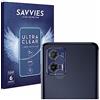 savvies 6 Pezzi Pellicola Protettiva per Motorola Moto G73 5G (SOLO Fotocamera) Protezione Schermo Trasparente