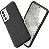 RhinoShield Case compatible with [Samsung Galaxy S21] | SolidSuit - Shock Absorbent Slim Design Protective Cover with Premium Matte Finish [3.5M / 11ft Drop Protection] - Carbon Fiber Texture