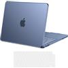 MOSISO Custodia Compatibile con MacBook Neo 13 pollici Cover Modello A3404 Versione 2026 con Chip A18 Pro, Case Rigida Antigraffio&Copritastiera, Ideale per Ufficio, Viaggi, Indaco