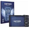 savvies 6 Pezzi Pellicola Protettiva per Canon PowerShot SX740 HS/Lite Protezione Schermo Trasparente