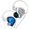 Yinyoo KZ ZS10 Pro Cuffie con filo IEM Ibridi 4BA+1DD per Gaming, Cuffie Leggere Cablate Hi-Fi con OFC 2 Pin 3.5mm Staccabile Cavo, Auricolari per Audiofili Include 4 Paia di Gommini