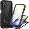 Focusor Cover per Samsung Galaxy A15 4G/5G Impermeabile, IP68 Waterproof e 360° Protezione Custodia Subacquea Antiurto Rugged Full Body Copertura con Protezione dello Schermo per Samsung A15, Nero
