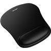TECKNET Tappetino Mouse con Poggiapolsi, Gaming Mouse Pad Ergonomico con Memory Foam, Tocco Morbido e Impermeabile, Tappetini Mouse Supporto per Computer, Ufficio, Base di Gomma Antiscivolo