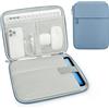 Dadanism 9-11 Pollici Tablet Borsa Imbottita per iPad (A16) 11", iPad Air 11" M4/M3, iPad Pro 11" M5/M4, iPad 10a Gen/Air 5 10,9", iPad 9/8/7a Gen 10,2", Galaxy Tab A11+ 11", Tab M11 11", Blu