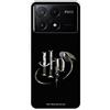 LA CASA DE LAS CARCASAS Custodia compatibile con Poco X6 Pro ufficiale di Harry Potter Iniziali per proteggere il tuo cellulare. Custodia in silicone trasparente flessibile con licenza ufficiale di Harry Potter